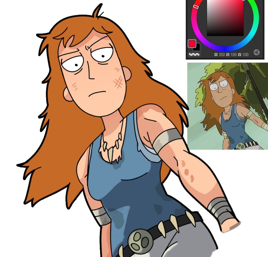 VilyaVlopick's tweet photo. i need to draw summer more she's cool https://t.co/tPDkSFUP3Y