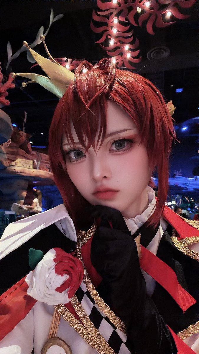 wiscos1206's tweet photo. 加工ありとはいえ2022年の初インパから🌹のこの進歩がちで感動😭✨️
#Dハロ仮装
#Dハロツイステ https://t.co/3dwhZ3g2p0