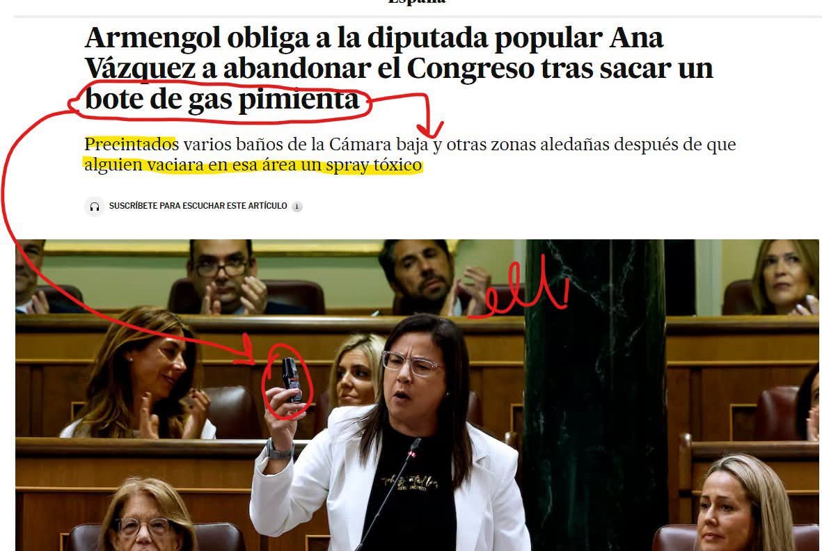 MARIAJ_SALADO's tweet photo. La necesidad de hacer el imbécil histriónicamente en el Congreso no siempre acaba bien... #AscoDePPeros #PartidoPodrido #PPOFF #PPFraude https://t.co/qgGoYQ4etL