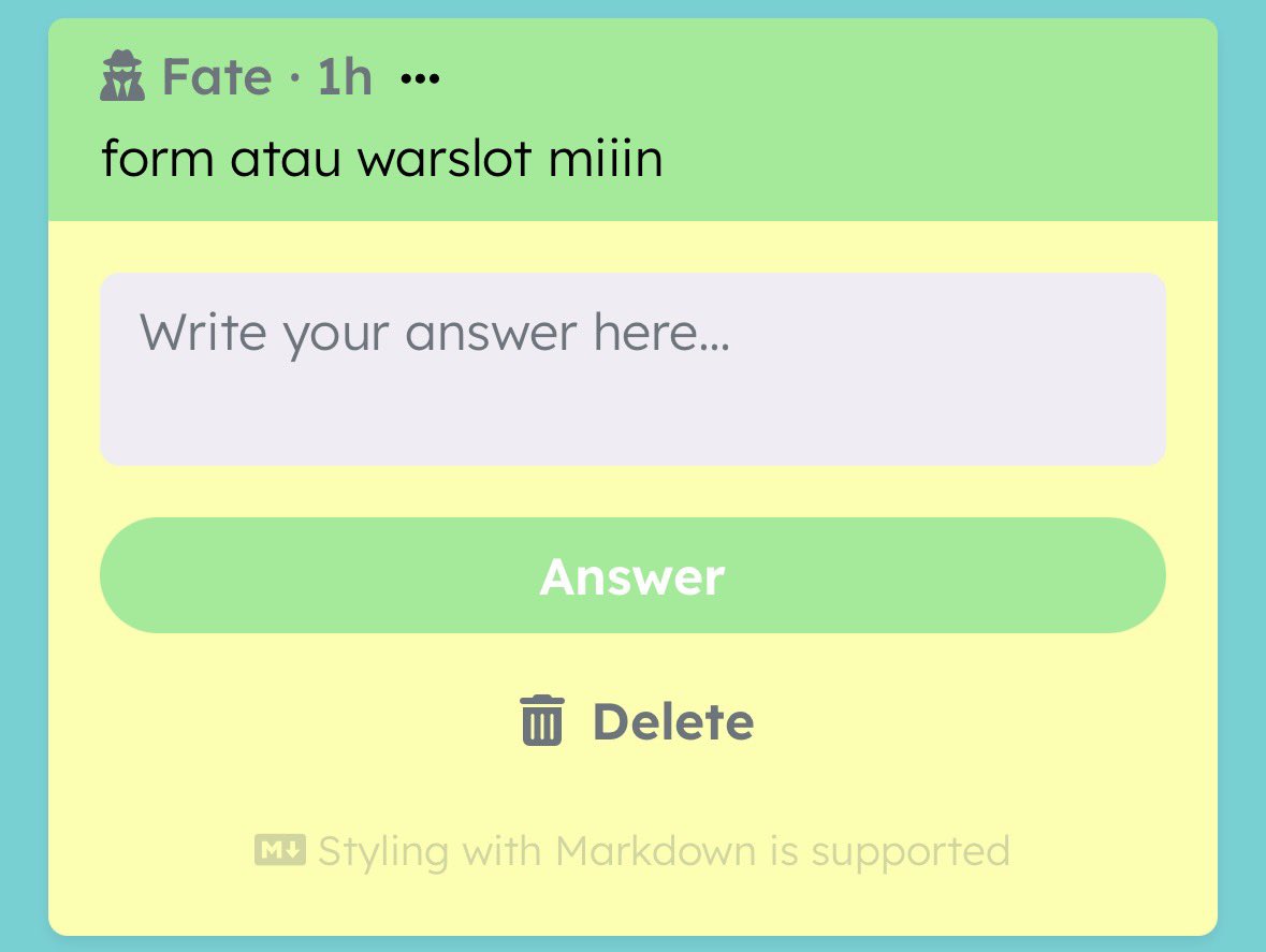 heldbyfate's tweet photo. Kita pake form ya guys. Tenang aja, soalnya ez banget deh 🥺 https://t.co/Gt1fHXt0nr