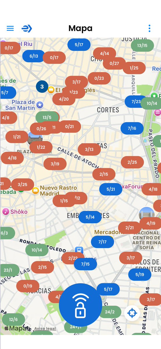 CapitanClick's tweet photo. Una pregunta @bicimad 
¿Cuántas personas calculáis que hoy a las 16.00h no podrán usar el servicio público de bicis para ir del trabajo a su casa?

Veo más bicimad con una caja de reparto a la espalda que bicis en las estaciones e incluso que utilizadas por otros usuarios https://t.co/GHEcZgduUt
