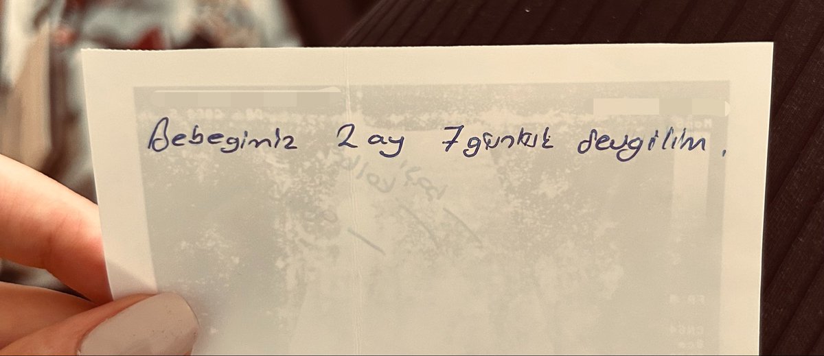 pdrciniizzz's tweet photo. Babamın annemden aldığı mektubun içinde ben de varmışım https://t.co/bH1zz7tHrd
