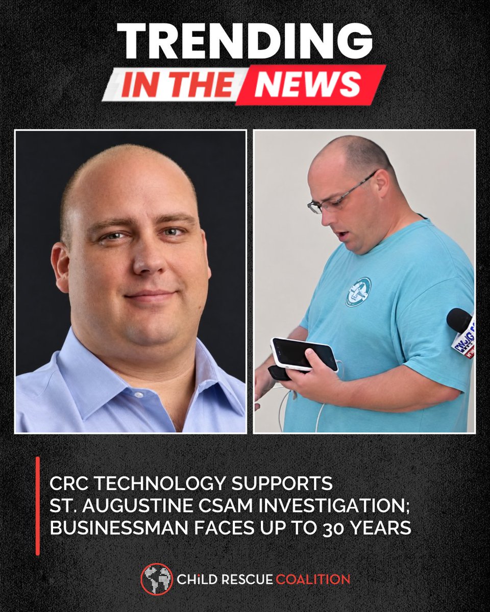 ChildRescueCo's tweet photo. GUILTY VERDICT: CRC's technology and specialized training advanced the investigation into Jack Dymond Leach, owner of St. Augustine-based Dymeng Technology Solutions, who pleaded guilty in federal court in Jacksonville to attempted production of child sexual abuse material. https://t.co/5pz8DGfBfZ