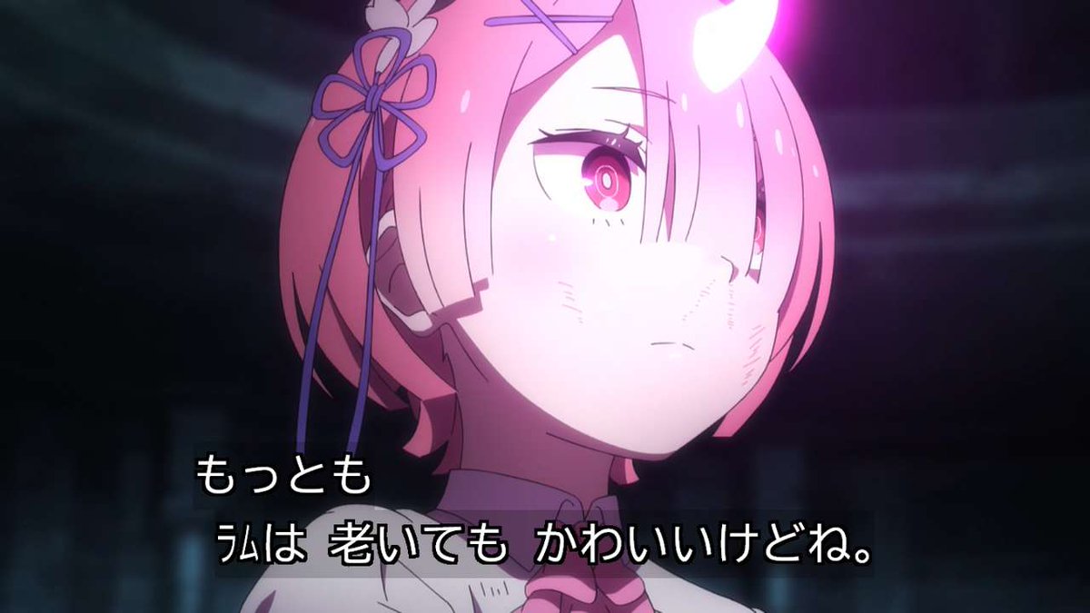 blue3_90's tweet photo. ラムめっちゃつおい
 #rezero https://t.co/1SCoxzcqXC
