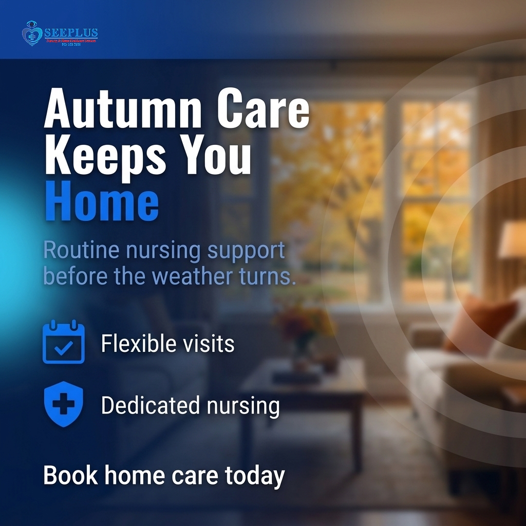 SeePlusHealth's tweet photo. September chill makes routine health support essential before winter sets in. Stay safe and comfortable in your own home with professional nursing visits in Hamilton.

https://t.co/FexWLpXnsk #HamiltonHealth #SeniorCare https://t.co/vOA8jW3qbT