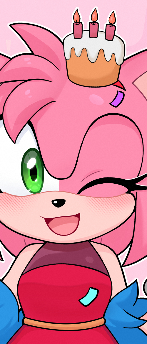 snc_4622j's tweet photo. 9/23rd 에이미 생일 축하해~!!😘💖🎉
#amyrose #sonicthehedgehog ㅤㅤ https://t.co/qZTdhDtNqZ
