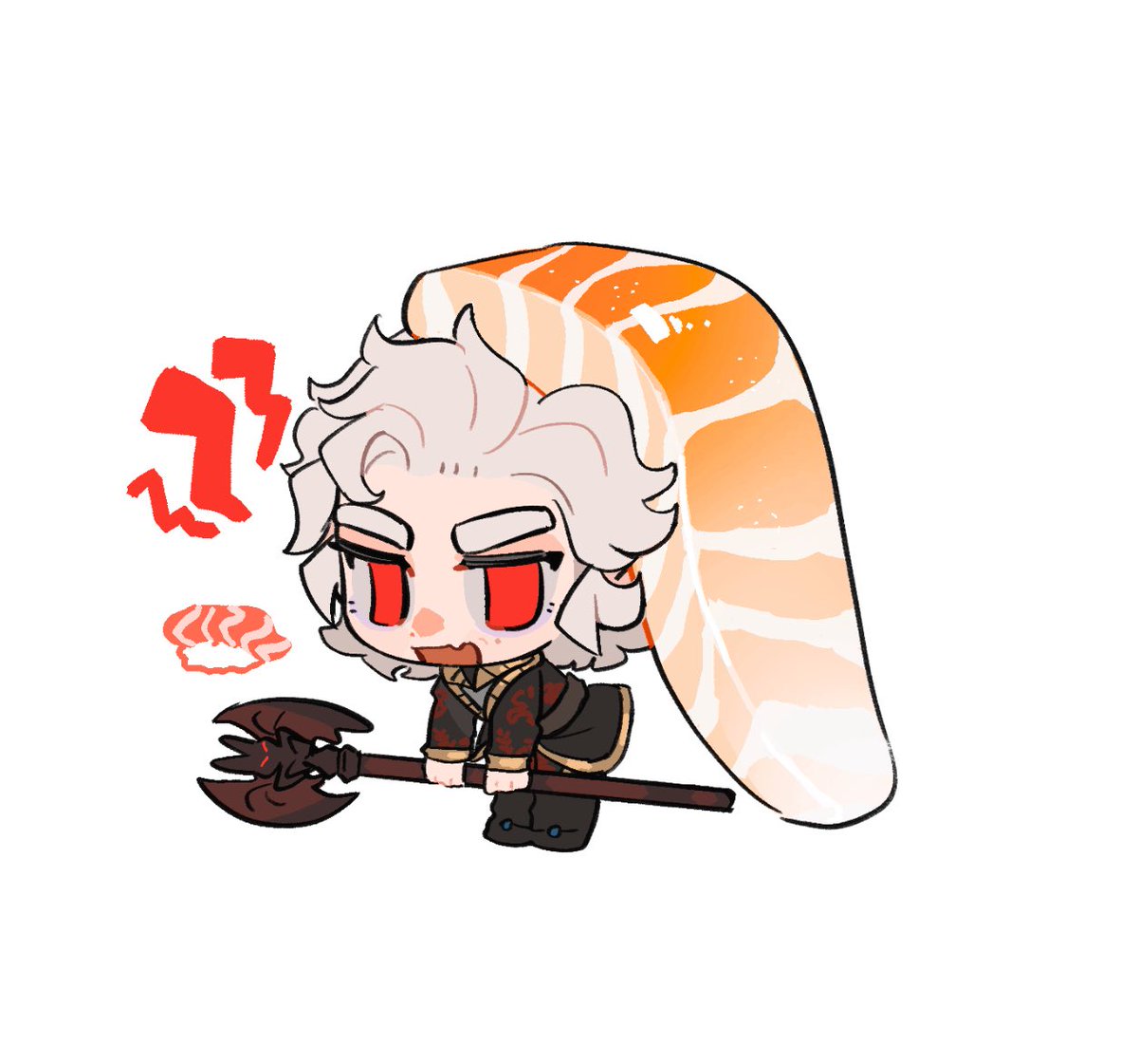 Kituochuanyi's tweet photo. 🍣！
#astarion #bg3 https://t.co/WJ5mZQJU39