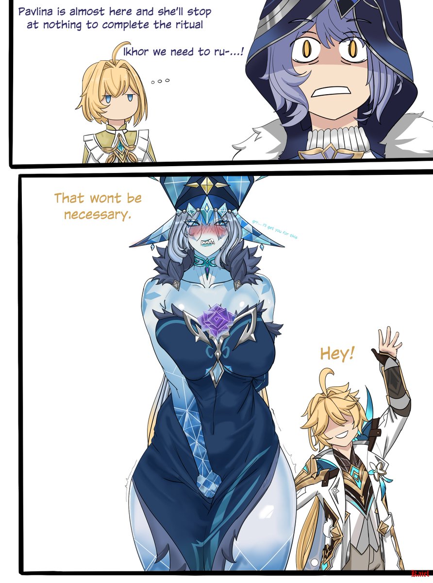 KaieldoesnotArt's tweet photo. Hesperides of Love and Hate alt ending
#Aether #genshinimpact 

1/2 https://t.co/59zZfbEVjf