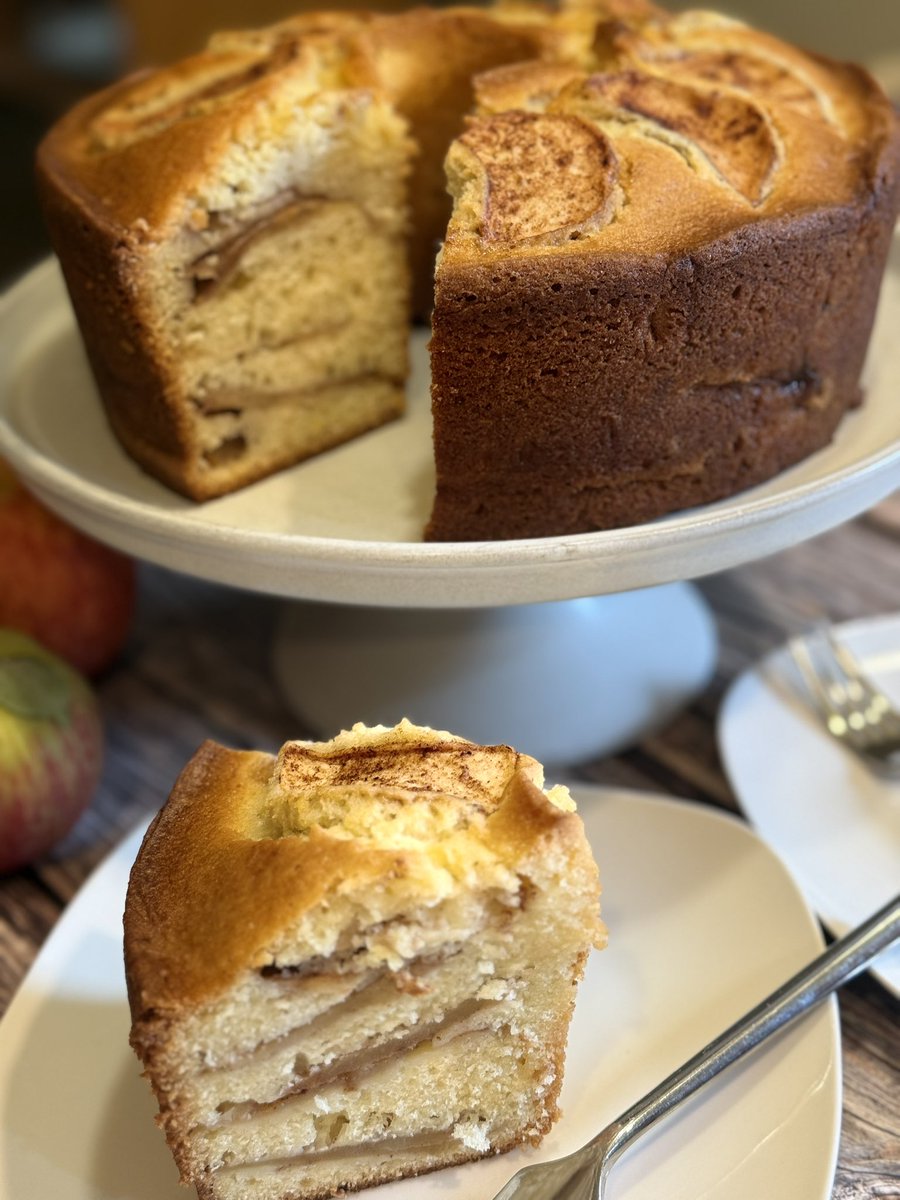 inpamskitchen's tweet photo. 🍎My husband posted a pic of my apple #cake last week-his Facebook page became a recipe hotline. Here it is: the #applecake that caused all the commotion.
New photos, full recipe, same delish cake.
Your fall baking your opening act. 🍏
#jewishapplecake #jewishfood #dessert https://t.co/JsoJK2s4i0