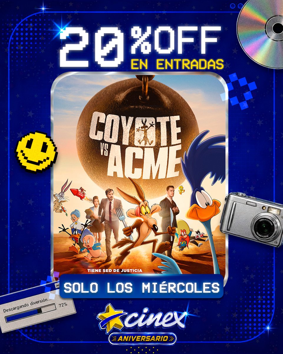 CinexVe's tweet photo. ¿No sabes qué hacer hoy?🤔

Aprovecha el Miércoles 20% Off 😃 en todas las entradas para que vivas en pantalla grande la historia que prefieras. 🎬 https://t.co/q2TbZgTA4S