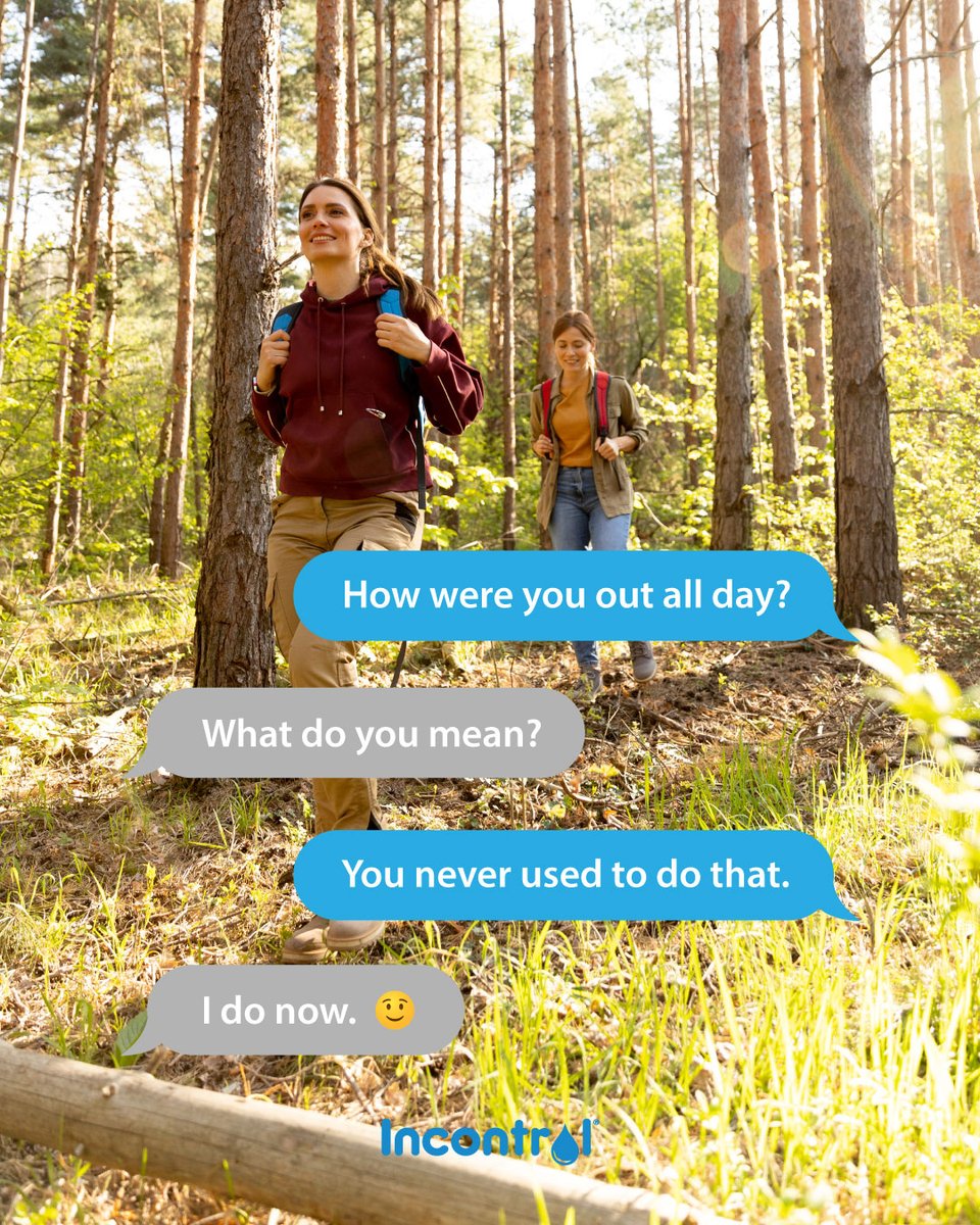 InControlDiaper's tweet photo. Ten kilometres in, zero worries. Incontrol protection is built for the long haul: no leaks, no chafing, no cutting the trail short. Pack your boots, fill your water bottle, and leave the doubt at home.
https://t.co/9RTyWz1zBp
#life #incontrol #adultdiapers #nofear #noworries https://t.co/23wmXUYh5S