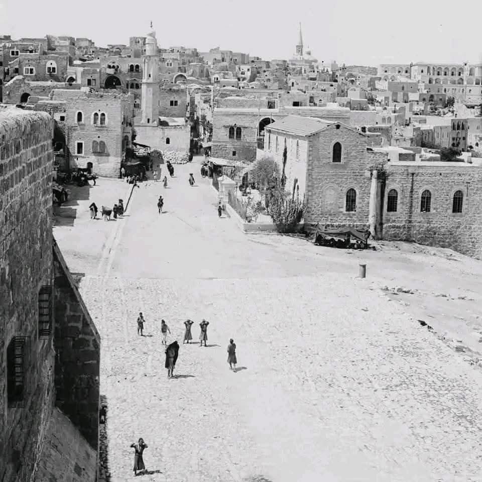 freemonotheist's tweet photo. Bethlehem city, Palestine in 1880