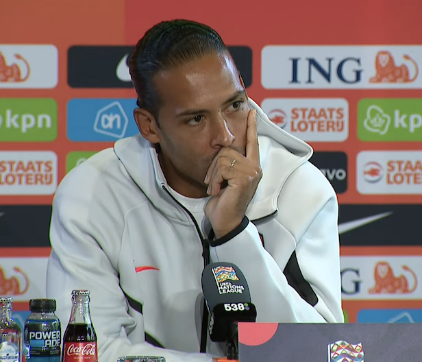 TouchlineX's tweet photo. 🚨🗣️ 𝗡𝗘𝗪: Virgil van Dijk about racism towards players who missed a penalty at the World Cup.

"This remains a HUGE problem. It happens in England a lot too. I want Social Media to try and find a solution for this." https://t.co/L7cXlCH0nY
