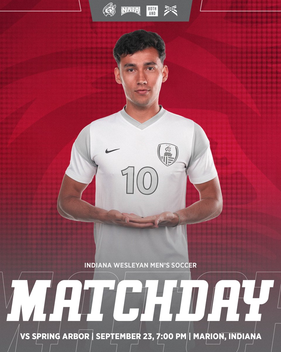 IWUWildcats's tweet photo. ⚽ MATCH DAY ⚽
@IWUsoccer opens up Crossroads League play under the lights at home against No. 20 Spring Arbor! 😼
🆚 Spring Arbor University
⏰ 7:00 PM
📍 Marion, Ind. | IWU Soccer Field
🔗 Live stats and video are available at https://t.co/UJ170S65n3
#BothAnd #TheRightWaytoPlay