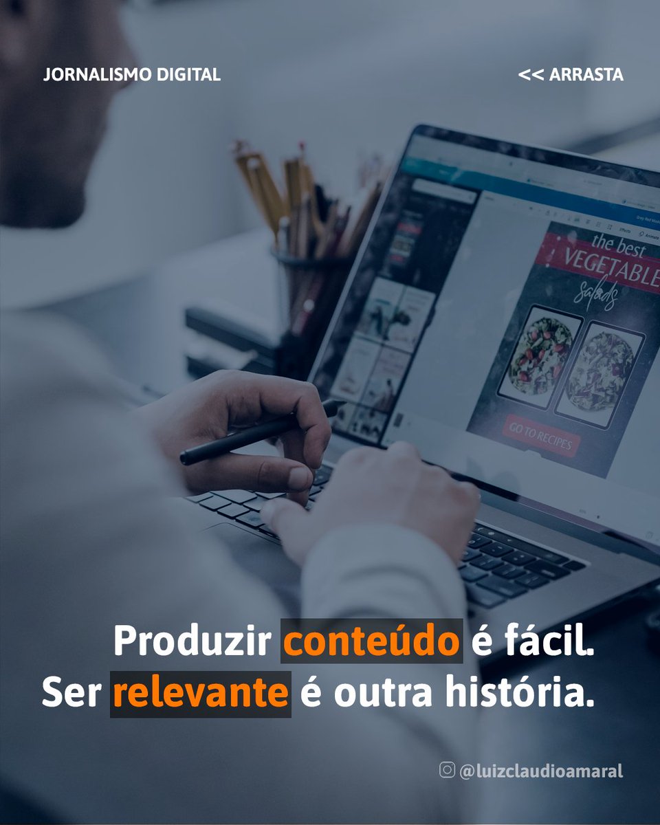 claudioamaral's tweet photo. Produzir mais ficou fácil. Ter algo a dizer, não.
“Slop” virou o nome para parte do conteúdo ruim produzido em escala com IA.
Num ambiente de produção quase infinita, o diferencial não é volume. É critério.

[ 👉 https://t.co/BkaRHg8lOU ]

#Jornalismo #JornalismoDigital https://t.co/tGMCIFqisb