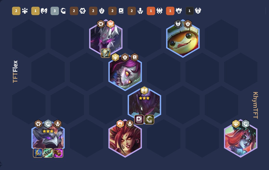 TftFlex's tweet photo. New Azir board

3 Blossom got a nerf, so I use Teamder to find his new optimal board and got this one. Baited VN players to try couple hours ago and it performed well in stat xD https://t.co/6In2AKVpTM