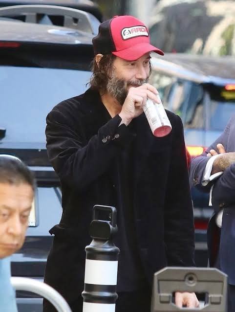 KeanuReeveon's tweet photo. Just another day, just being myself https://t.co/uuDABixLE1