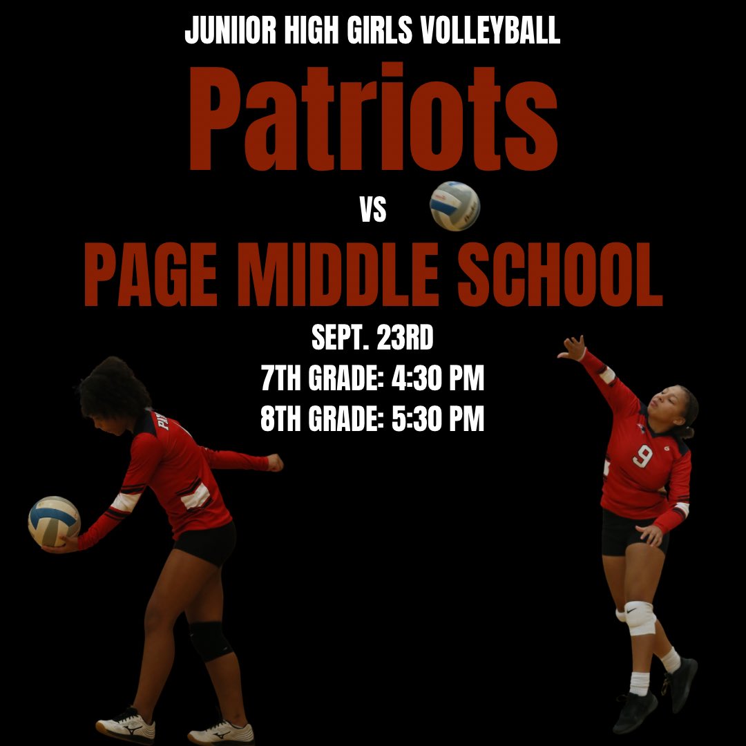 HPS_athletics's tweet photo. It’s GAME DAY HPS!!! Our JV-B Girls Volleyball team is at home and our Varsity Boys Soccer team competes away. Our Junior High Girls Volleyball teams are also home. #hazelparkschools #GoVikings #GoPatriots #WeAreOne @MIPrepZone https://t.co/w724MsTKPa