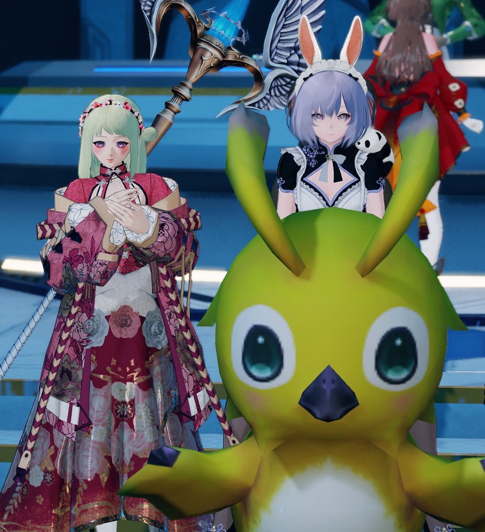 dianna_ship4's tweet photo. うさぎさん発見
・リン
あれ？手前の黄色い方が本体でしたっけ？ https://t.co/uCW4BU3sS7