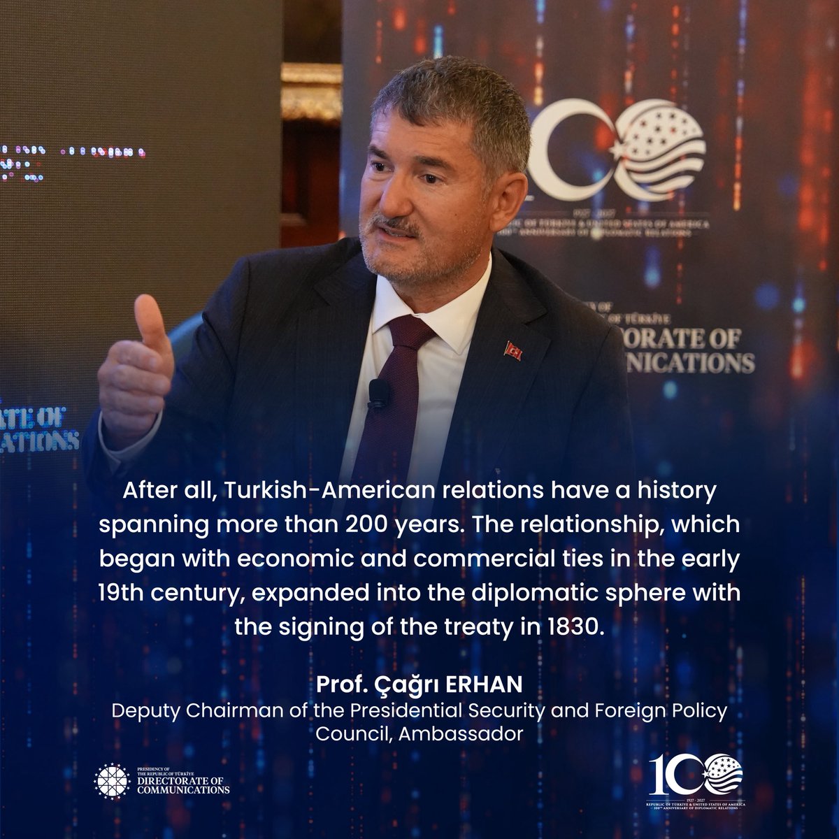 Communications's tweet photo. The Directorate of Communications held a panel titled “Türkiye-U.S. Relations on the Eve of the Centennial” in New York.

https://t.co/J8SuxgtJSm https://t.co/2eYv7YXIR4