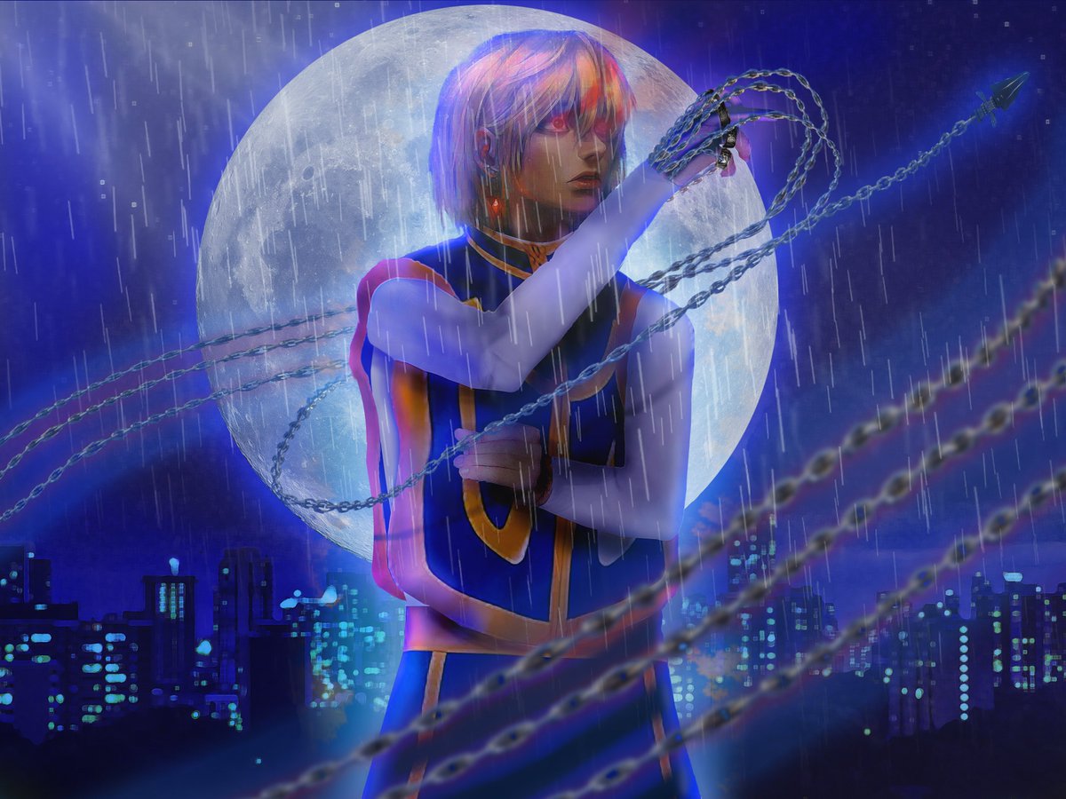 babmedd's tweet photo. Two gifted characters releasing their auras. ⛓️⚡
Can you guess both characters from the visual ?

#DigitaArt #FanArt #HxH #HunterXHunter #AnimeArt https://t.co/m82osHXm4W