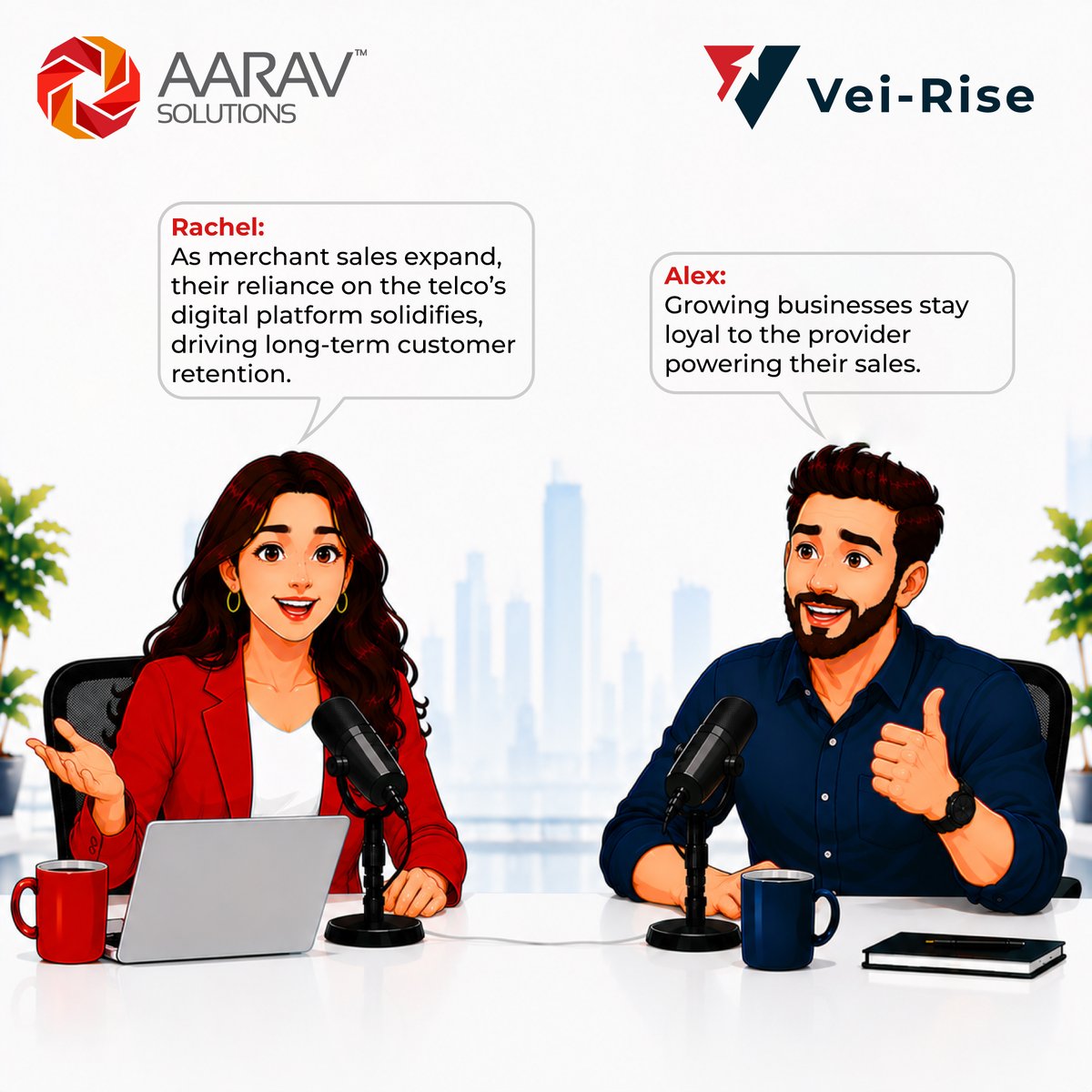 Aarav_Solutions's tweet photo. Manual quoting loses off-hours sales. Vei-Rise automates WhatsApp and Messenger inquiries into 24/7 ERP quotes and instant checkouts, cutting chat abandonment and driving revenue growth.
#EnterpriseAI #B2BTelecom #SMBGrowth
#TechROI https://t.co/VLnaHvhlrU