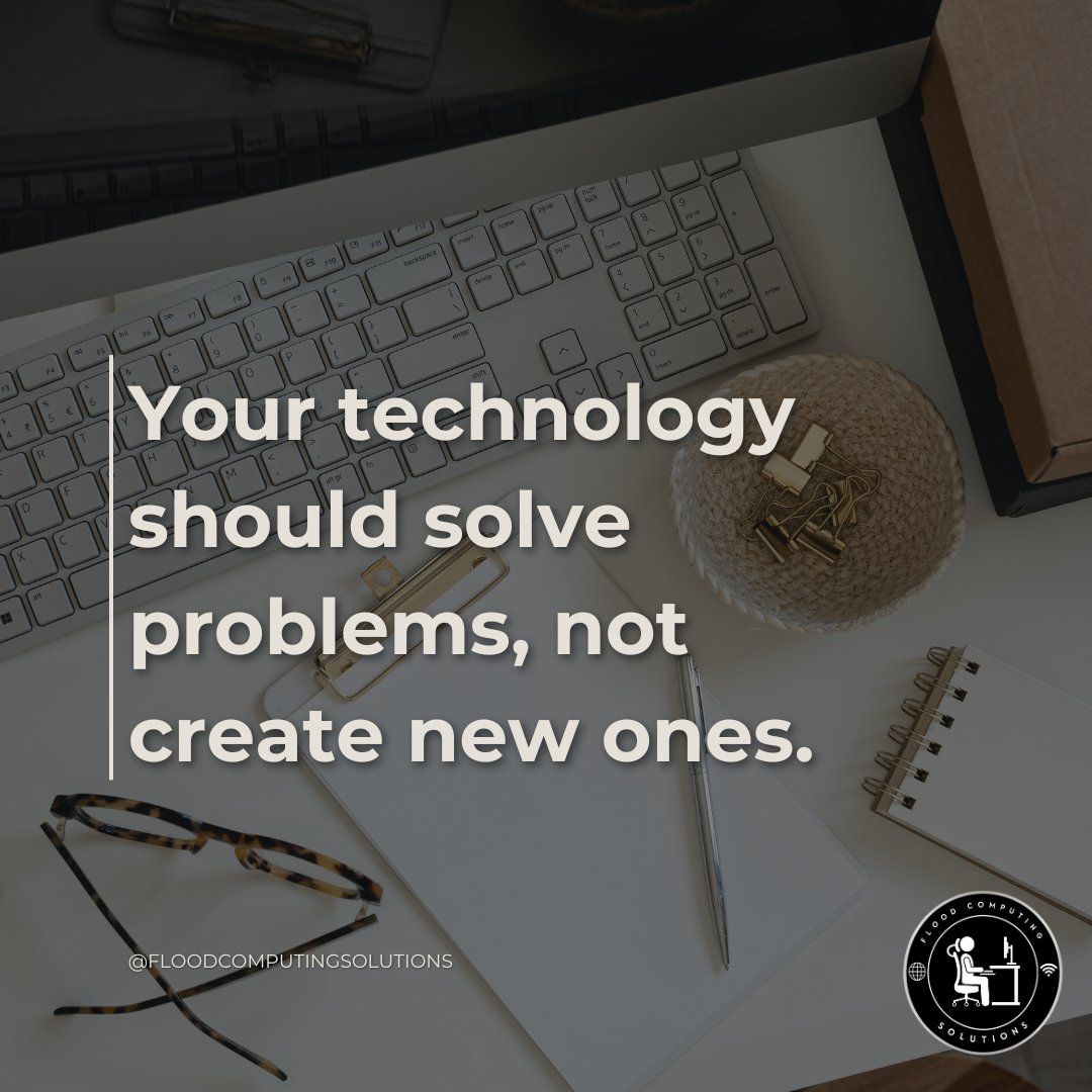 FloodComputing's tweet photo. Technology should make your workday easier, not give you another problem to solve. We help Orange County small businesses keep their systems reliable, secure, and working the way they should. #OrangeCounty #OCBusiness #SmallBusiness #ITSupport https://t.co/sqPDZ7sX3C