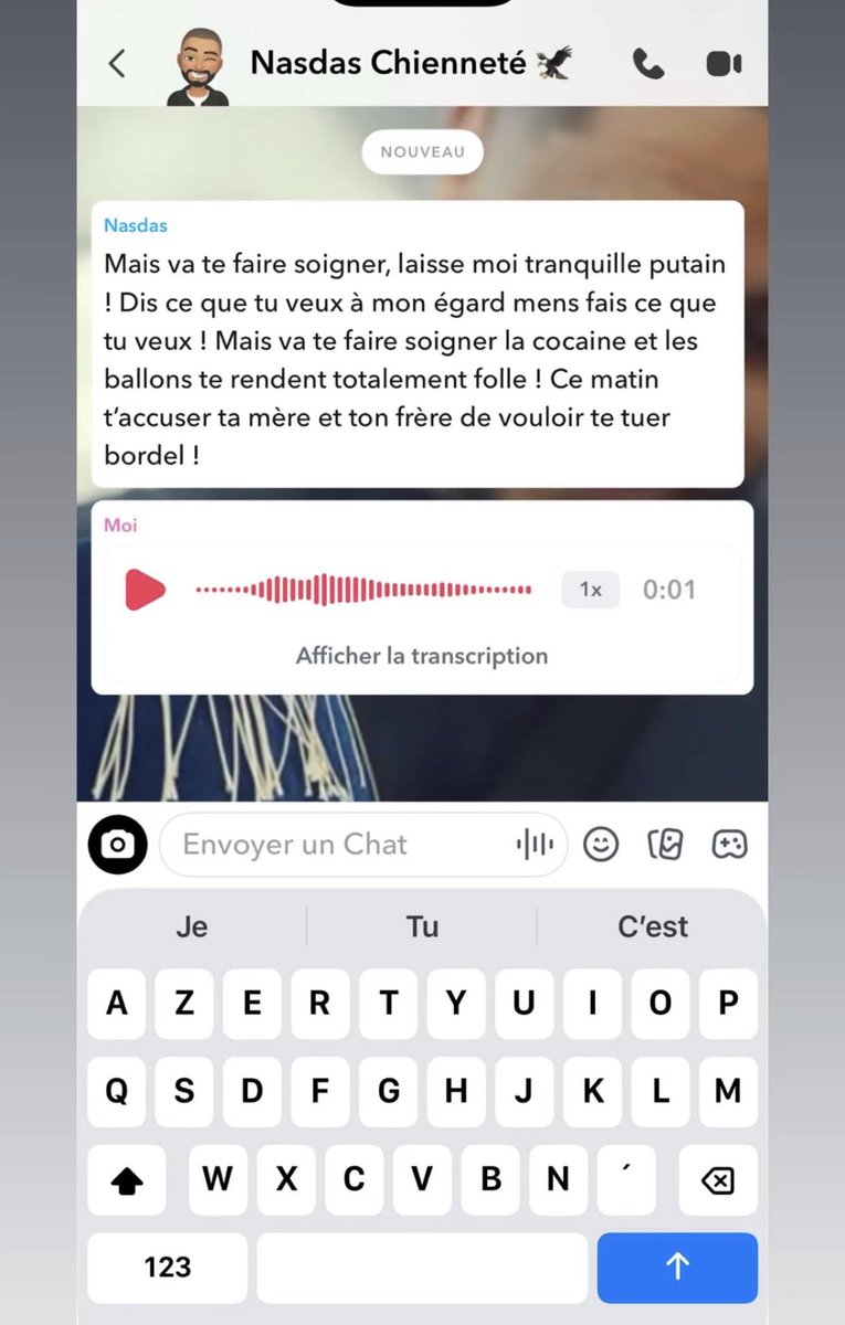 MelPopsoffi's tweet photo. Mouna de la team Nasdas , qui dit que Nasdas veut la faire tuer et envoie des tueurs chez ses parents ⬇️

Réalité ou délire complet de Mouna ? https://t.co/y6wvgLgMtK