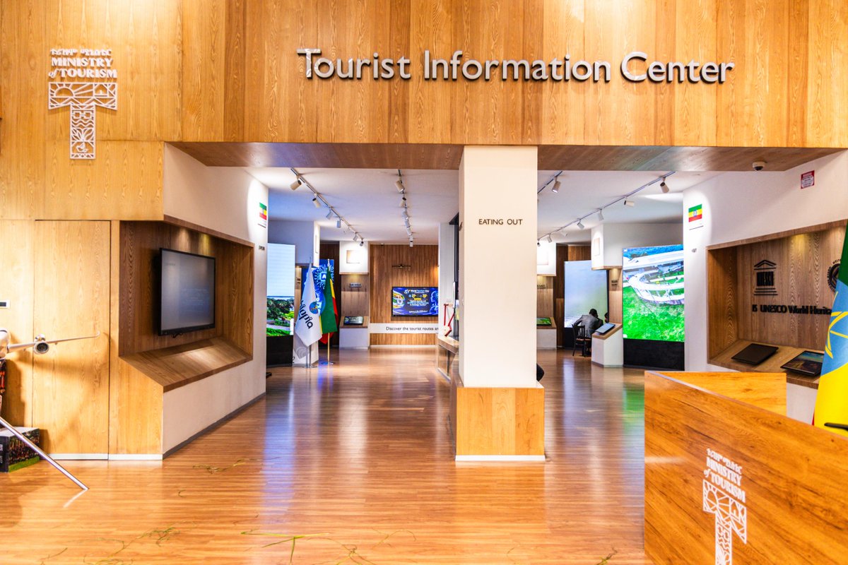 Landoforigins's tweet photo. The Ministry of Tourism today unveiled a Digital Tourist Information Centre at its headquarters. 

The inauguration is part of this year's World Tourism Day celebration, which will be marked under the theme  “Digital Agenda and Artificial Intelligence to Redesign Tourism.” https://t.co/SRmRaxUATt