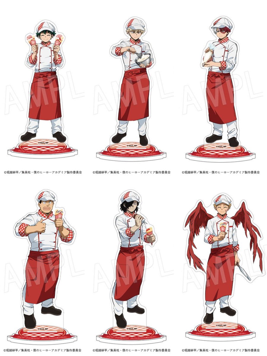 heroaca_info's tweet photo. ヒロアカ × マリオンクレープ

Chugaionlieでの一般予約期間は
明日9月24日(木)までです！

▼予約サイトまとめ
https://t.co/6RAzFoAX85 https://t.co/ZDiNkTPLox