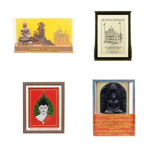 PIB_India's tweet photo. 🔹Bihar’s Heritage, Folk Traditions and Spiritual Legacy Reflects in 65 PM Mementos

🔹Collection brings together Madhubani and Manjusha art, Sikki craft, historical figures and commemorative artefacts

Read here: https://t.co/bROldHO8jW

@MinOfCultureGoI https://t.co/67wgWmRhN2