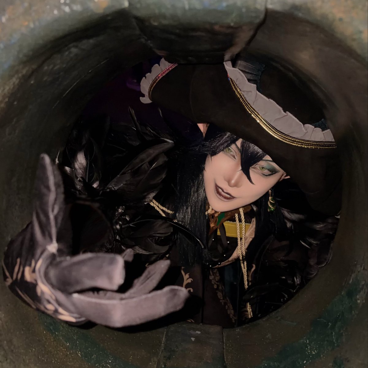 Lay_Oto0727's tweet photo. どうも、ロロフランムの夢に出てきそうなマレウスドラコニアです。
 #Dハロ仮装2026  #Dハロツイステ https://t.co/BPS2Ka4KJY