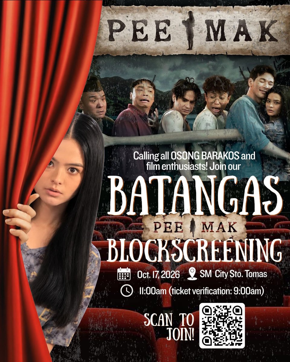 buhoknivia's tweet photo. hey besties! we still have a few more slots open for our blockscreening, so feel free to scan the link below to join us hehe! 🤍🎬 https://t.co/Rv0cfo5guZ