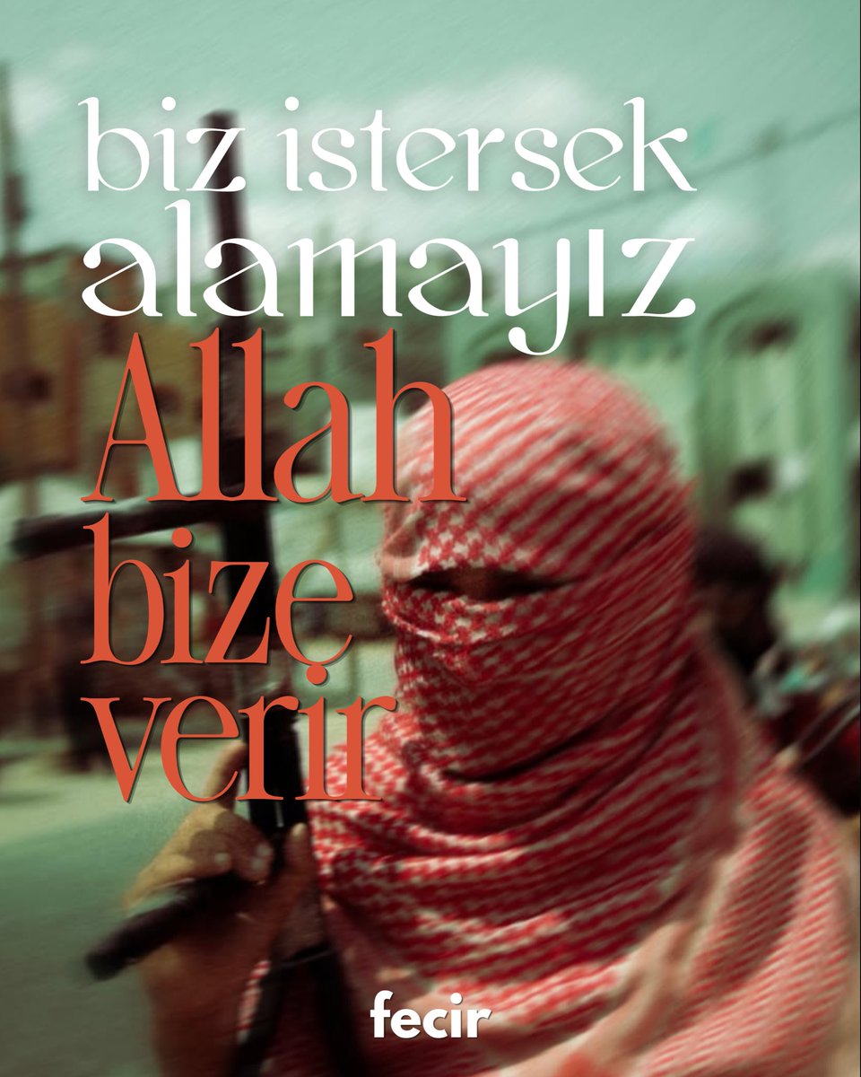 fecirdergi's tweet photo. Biz istersek alamayız Allah bize verir
#fecir #palestine #gaza https://t.co/RF4nspLC2G
