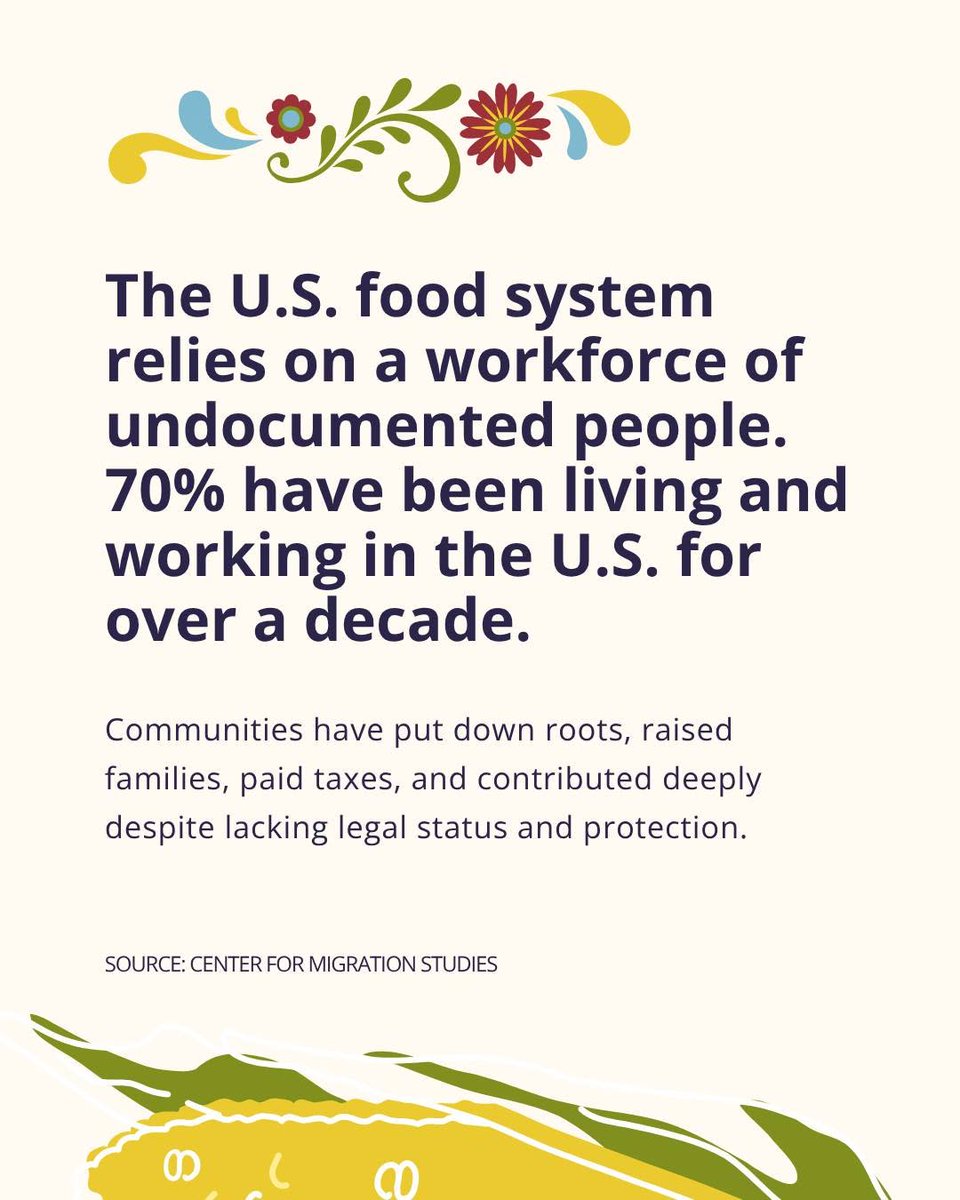 CATAMigrantes's tweet photo. Latino farmworkers plant, tend, and harvest the food on our tables, yet their contributions often go unseen. This Hispanic Heritage Month, recognize their work and support farmworker-led organizing. Reposted from @whyhunger. #HispanicHeritageMonth https://t.co/HrVDeP6MoC