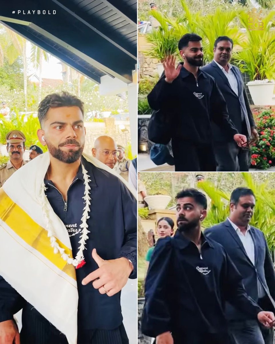 RCBTweets's tweet photo. 𝘛𝘩𝘦_𝘙𝘦𝘵𝘶𝘳𝘯_𝘖𝘧_𝘛𝘩𝘦_𝘒𝘪𝘯𝘨_𝘫𝘱𝘦𝘨 📸👑

📸: IG/Kerala Cricket Association | #PlayBold #ನಮ್ಮRCB https://t.co/zbAr1HPV7k