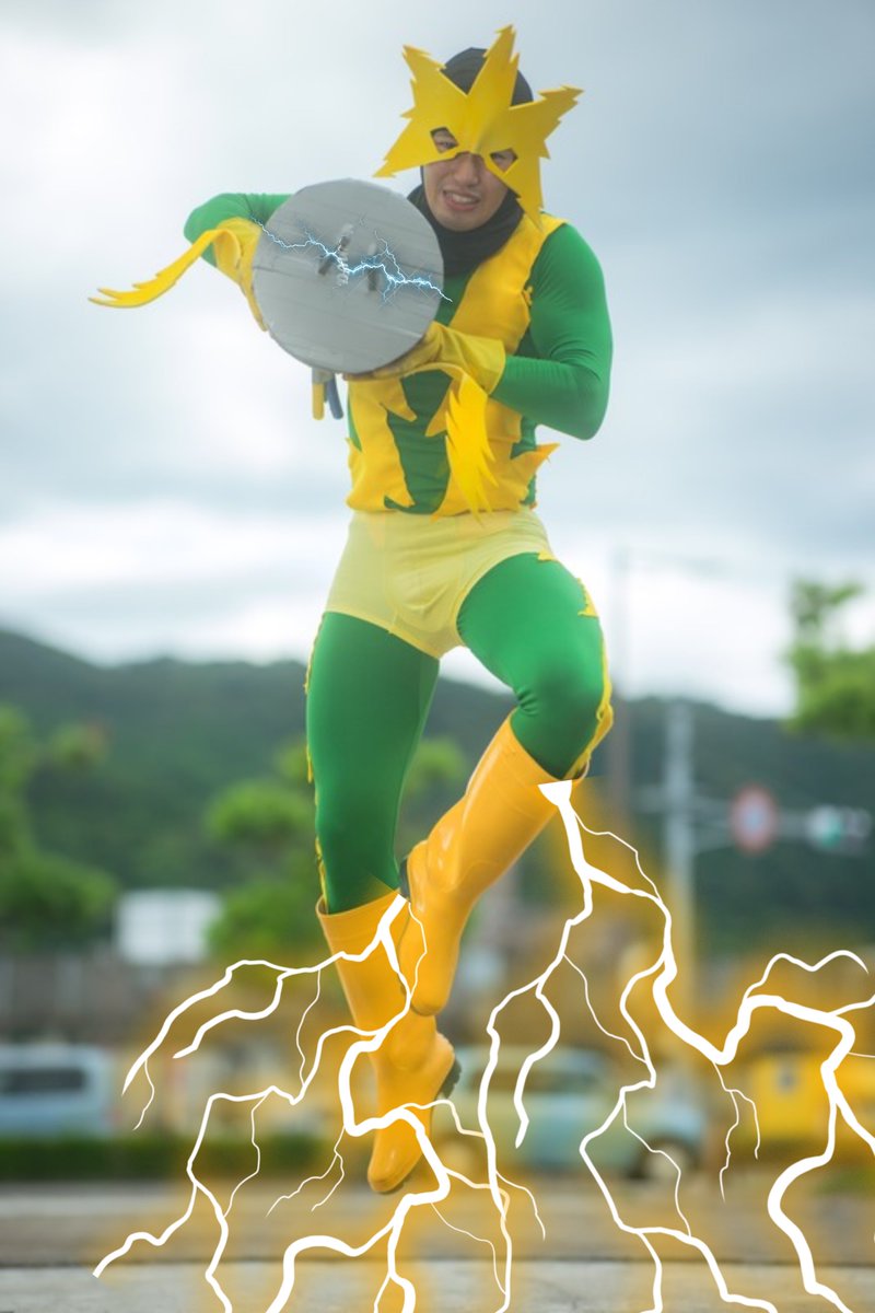52sFukuoka's tweet photo. スパイダーマン エレクトロ
（エフェクト加工）

「侵入者共ぉ！無事に帰れると思ったら…大間違いだァ！ア"~ッハハハハ！！」

📸@MK_Art8416 さん

 #コミエス https://t.co/GI2c96k4Rh