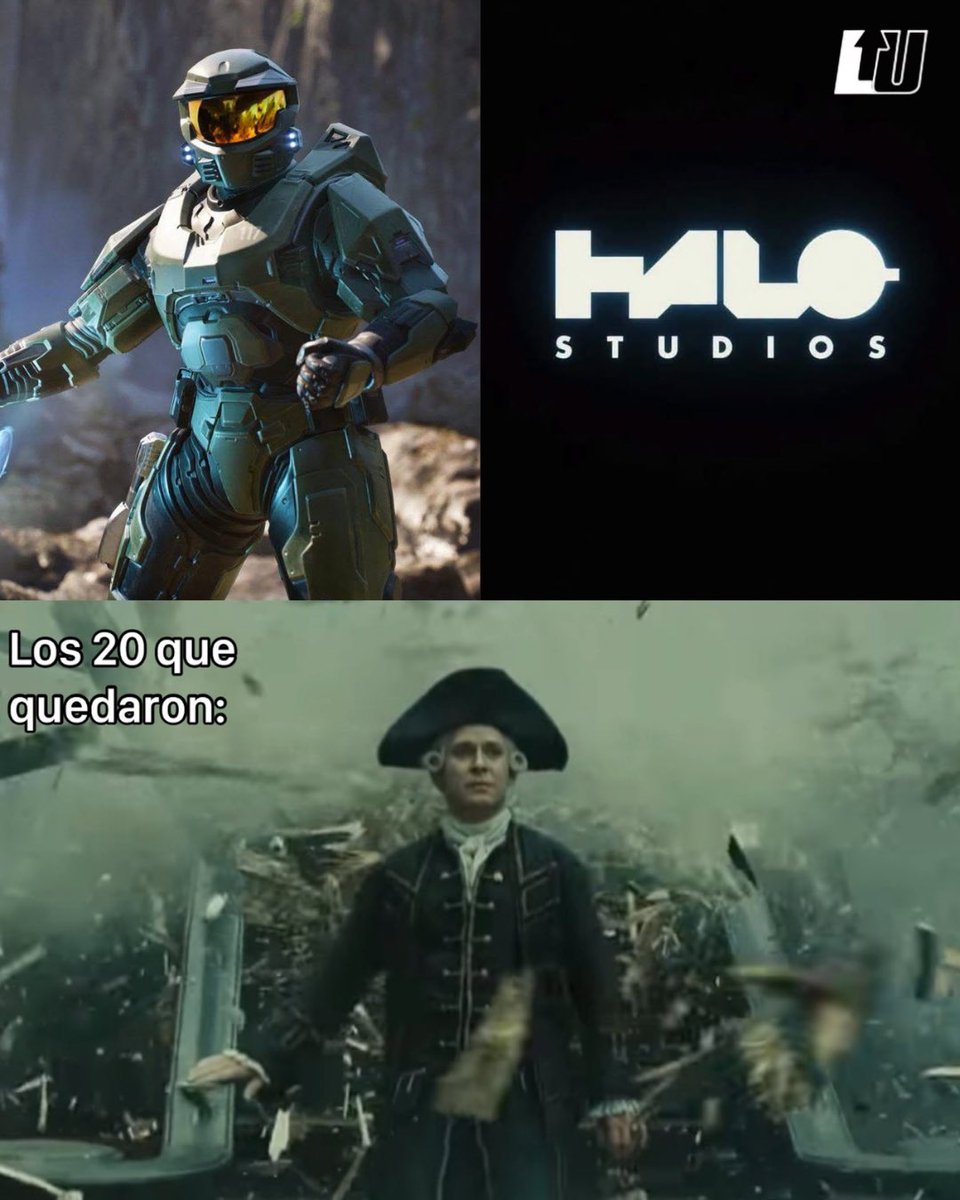 LevelUPcom's tweet photo. ¡SOLO QUEDARON 20! 😳 Nueva información señala que tras la oleada de más de 260 despidos en los estudios de #XBOX, solo 20 personas se mantuvieron en #HaloStudios, estudio que, irónicamente, perdió la IP de #Halo para pasársela a #Activision. https://t.co/jBRbSvdtlM