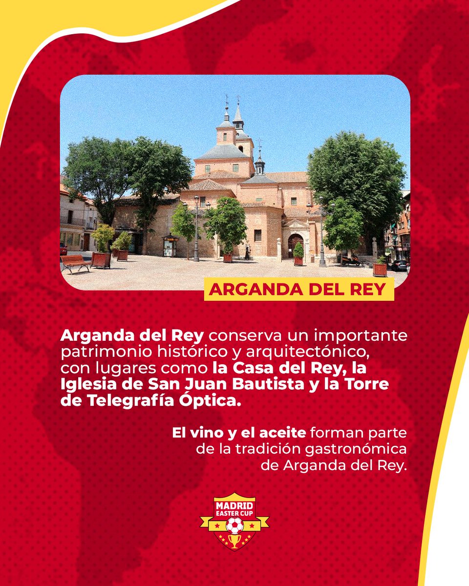 madrideastercup's tweet photo. 😁 Un lugar inmejorable, rodeado de naturaleza, con una gran oferta cultural y gastronómica que harán que la experiencia sea inolvidable para los deportistas y sus familias 👨‍👩‍👧

🔗 https://t.co/H9KUuoJ5hQ https://t.co/PGwbztfJMV