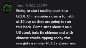 ToroOnTheBid's tweet photo. $GCDT Oh baby https://t.co/6qNqBRbEJB