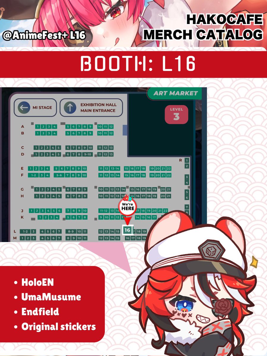 izuuumi831's tweet photo. [shares are much appreciated!!]
(1/2)
My catalogue for #animefestplus 2026!
I'll be bringing my hat samples to the venue! ✨✨

Booth name: Hako Cafe L16
Time: 26-27 Sept 2026
Venue: World Trade Centre, KL

I'll be at the booth this time so come say hi! ✨👋
#animefest https://t.co/MS2NLl1NR6