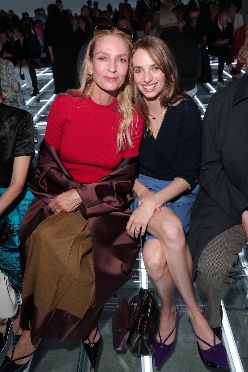 MTVUK's tweet photo. POV: you’re front row at the Prada show for Milan Fashion Week https://t.co/7yaPSrmnNc