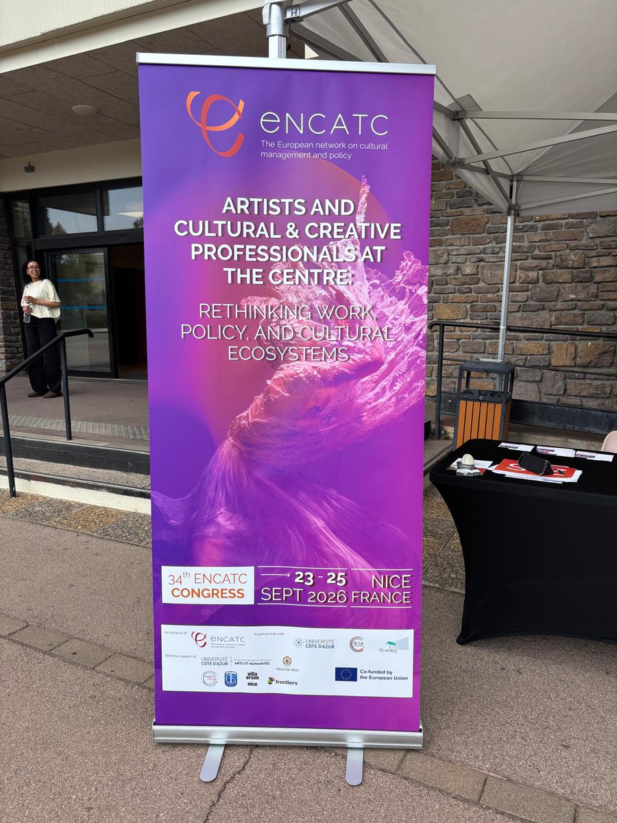 echoes_eu's tweet photo. An infrastructure does not succeed because it is well built. It succeeds because people use it.

Today at the ENCATC Congress in Nice we presented A Community-Centred Path to a Sustainable #CulturalHeritageCloud, with ARIADNE and the University of Antwerp.

#EchoesEccch https://t.co/zBplkGAbxc