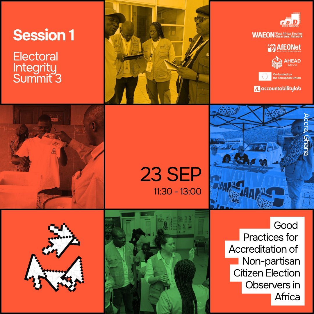 ccgea1's tweet photo. RECOMMENDATIONS ~ closing civic space and the protection of citizen observers. 

1️⃣ Governments and electoral institutions should establish a legally protected & transparent framework for domestic election observation , including objective accreditation criteria , appeal mechanisms , guaranteed access and protection against retaliation.
@SarahBireete 
#ElectoralIntegritySummit3 

@WAEON @AfEONet @ehorn_ @elogkenya @accountlabalesa @esn_sa @CDDGha @EPDeu @AUC_PAPS @EUtoAU @HenryMuguzi @vianniz1