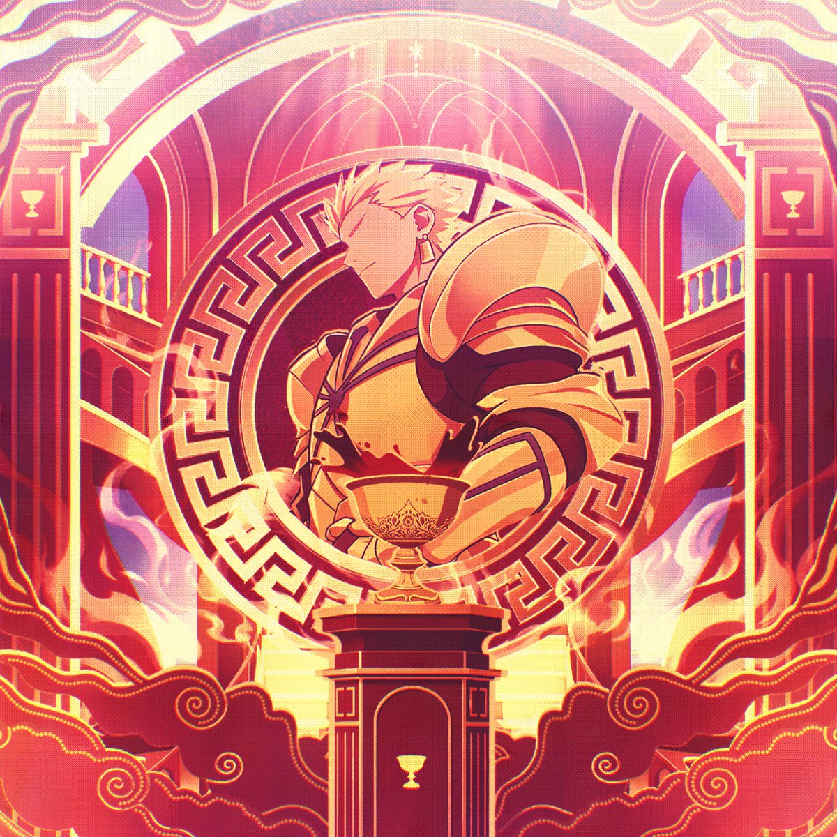 NxxdGraphic's tweet photo. • Commission Reluz •

 #Fate #Gilgamesh https://t.co/1Ro894GUgk