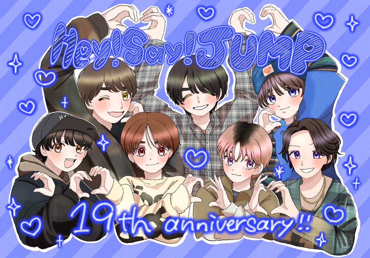 ao_______415's tweet photo. #HeySɑyJUMP結成19周年
#HeySɑyJUMP19thAnniversary
JUMP19歳おめでと〜‼️🎉 https://t.co/CQ5ahycR1b