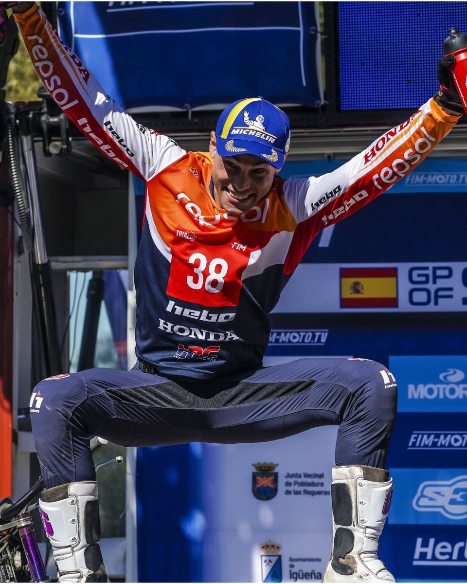 trialteamhrc's tweet photo. That winning feeling 🥹

#RepsolHondaHRC #Honda #HRC https://t.co/jtKkTsP8md