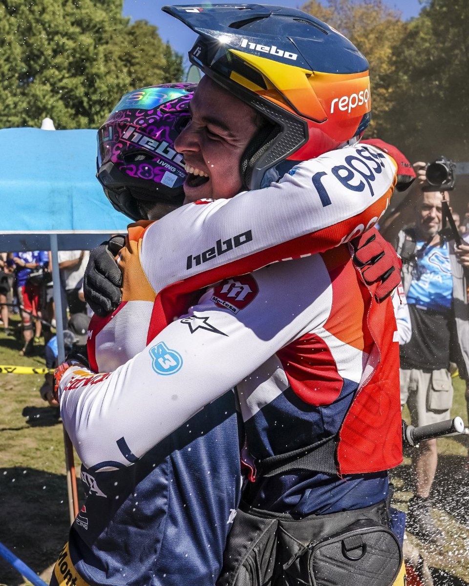trialteamhrc's tweet photo. That winning feeling 🥹

#RepsolHondaHRC #Honda #HRC https://t.co/jtKkTsP8md