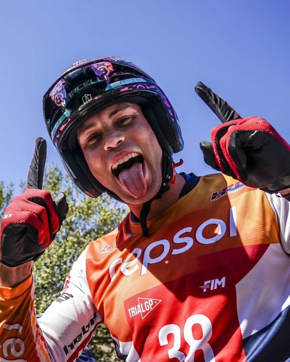 trialteamhrc's tweet photo. That winning feeling 🥹

#RepsolHondaHRC #Honda #HRC https://t.co/jtKkTsP8md