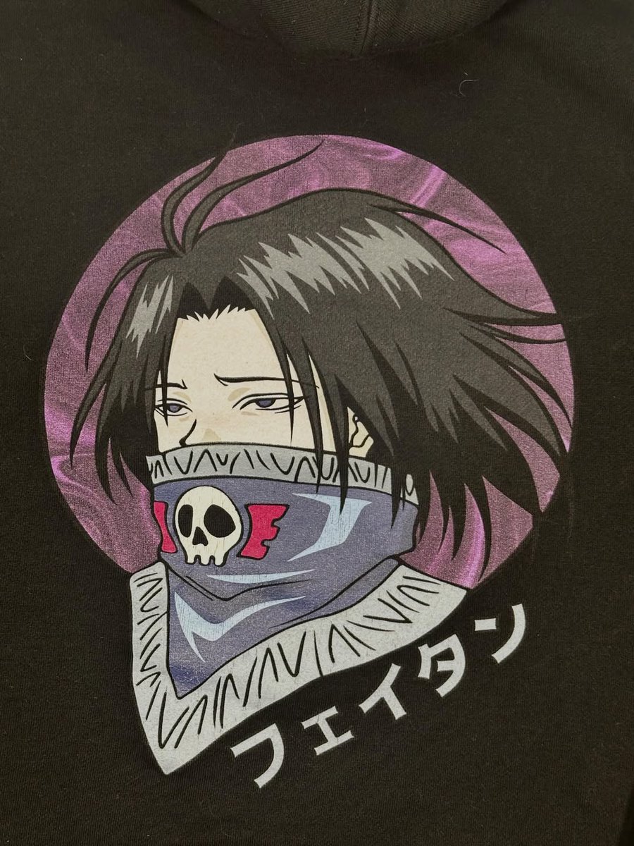 YungAltimus's tweet photo. Hypland Hunter x Hunter Feitan Hoodie, Men’s XL 
$44. 99 https://t.co/LGrjnssCvy